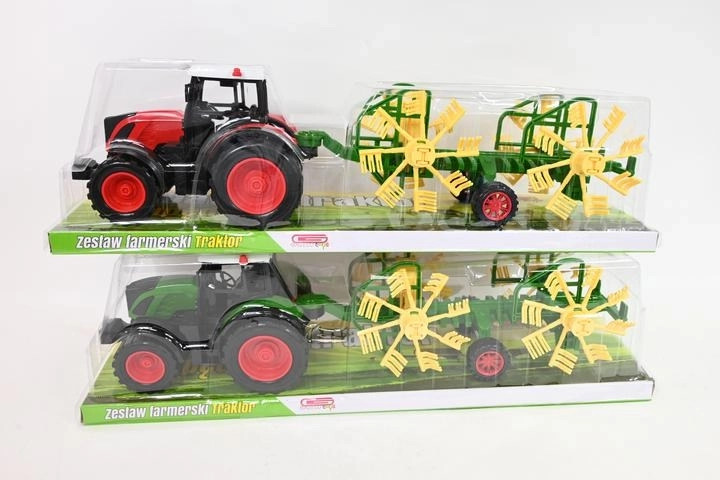 Tractor met landbouwmachine – boerderijiet voor kinderen