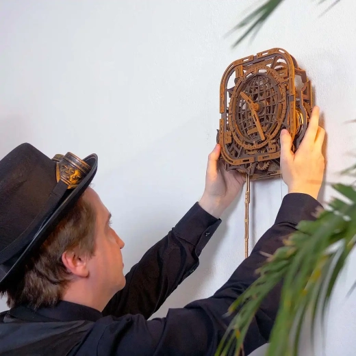 Klaar om aan de muur te hangen