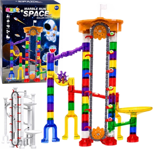 Kosmische knikkerbaan – constructieset 153 onderdelen