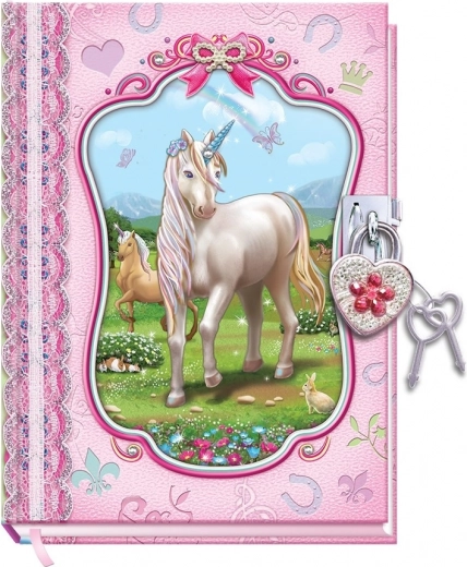 Dagboek met Walt Disney Eenhoorns op slot