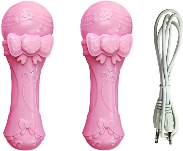 Twee microfoons voor duet en solo-optredens