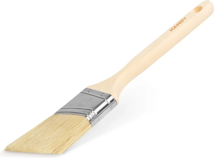 Platte schilderskwast met houten handvat 63 mm