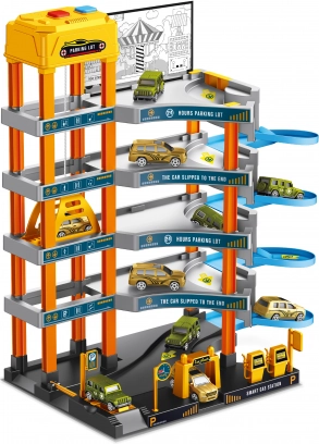 Parkeerstation met garage