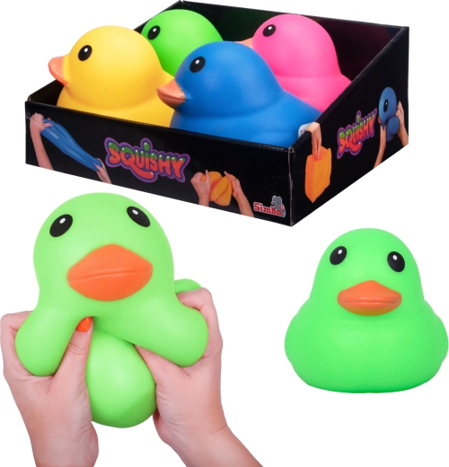 Simba zachte sensorische knijpeend Squishy 17 cm