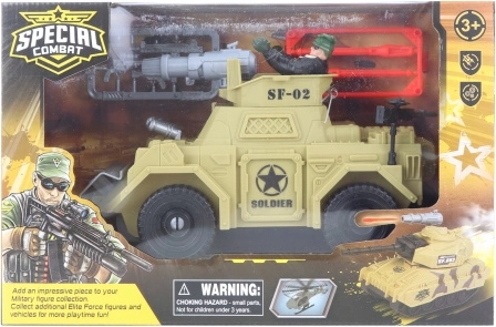 Militaire gepantserde jeep