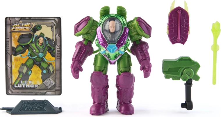 Verzamelwaardige presentatie met personagekaart