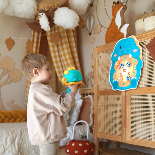 Licht en eenvoudig op te hangen doel