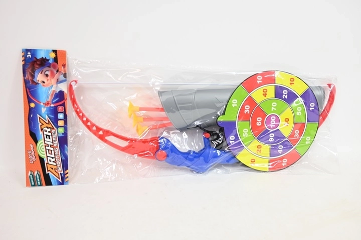 Kinderboogschietset met doelwit en 3 pijlen, 51 cm
