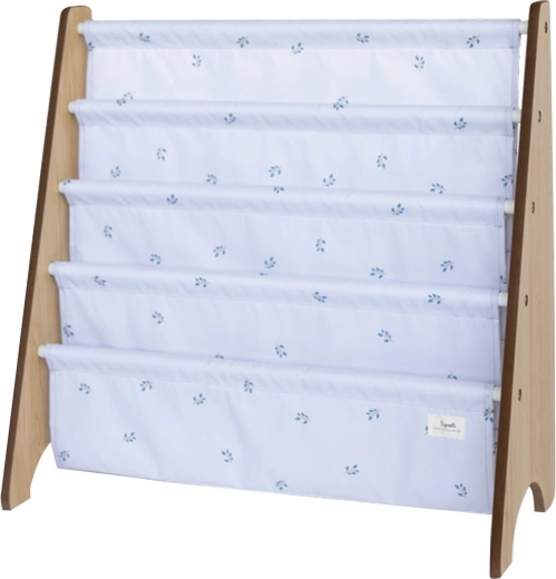 3 Sprouts boekenstandaard recycled blueberry/mist