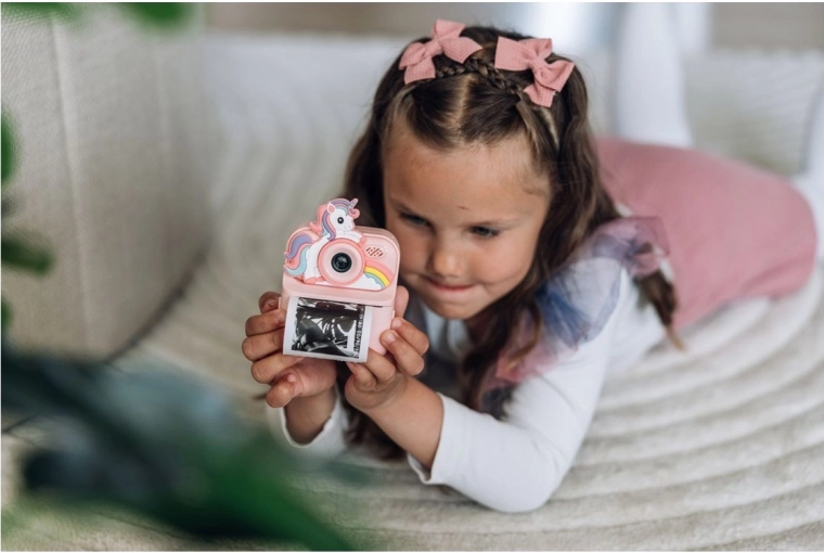 Unicorn-ontwerp voor kleine fotografen