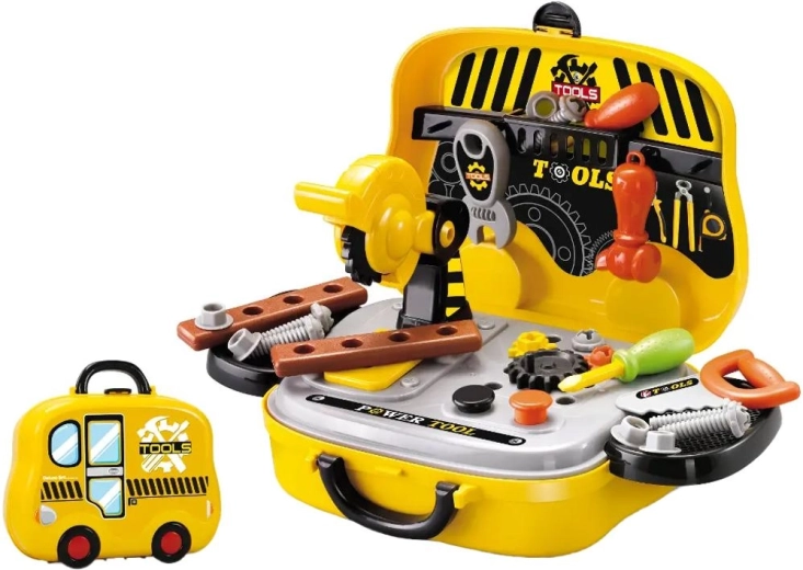 Koffertje met kinderwerkplaats Buddy Toys