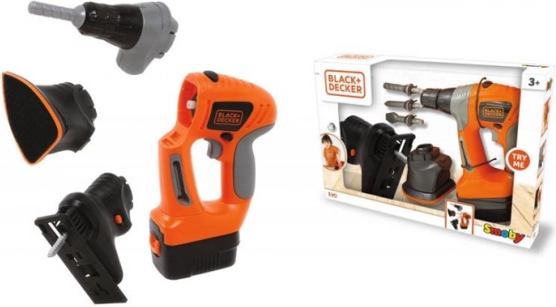 B&D gereedschapsset 3-in-1 – elektrisch gereedschap voor kinderen