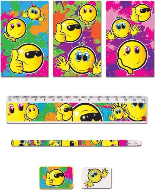 Schrijfset Smileys