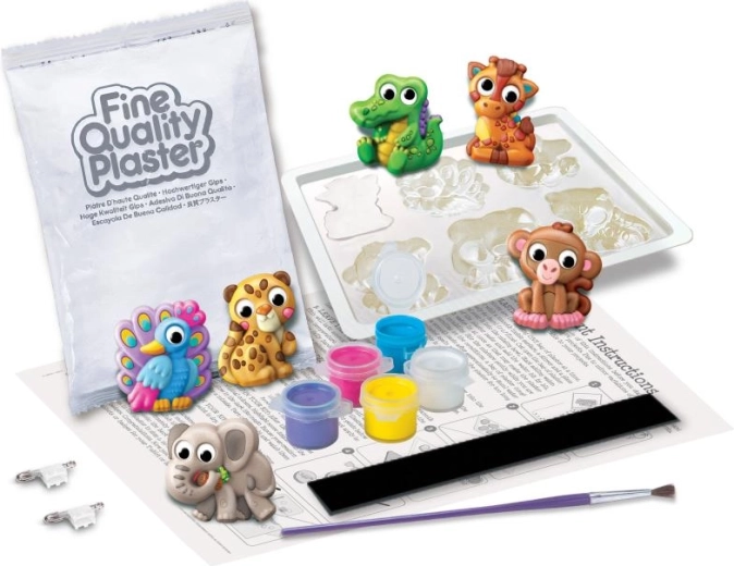 Complete creatieve uitrusting in de doos