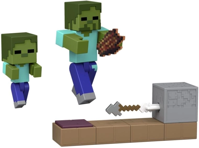 Gevecht met zombies en werkende dispenser