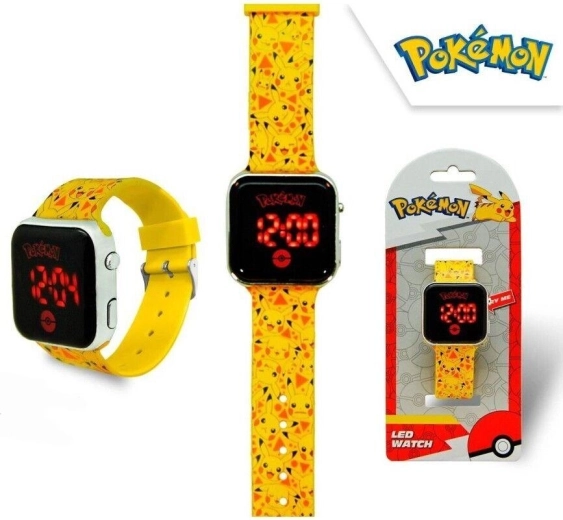 Digitale LED-horloge Pokémon
