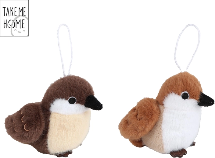 Take Me Home pluchen vogeltje 10 cm