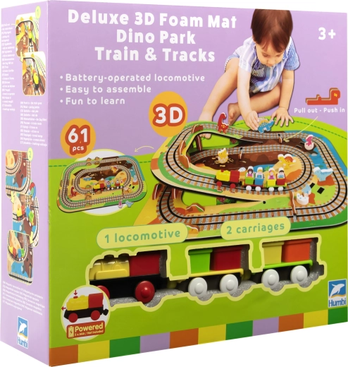 Zelfrijdende locomotief met wagons