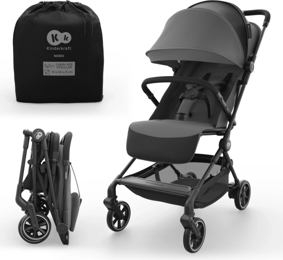 Sportwagen Kinderkraft NEBO – Platinum Grey
