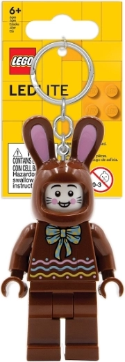 LEGO Iconic chocoladekonijntje – lichtgevende sleutelhanger met LED