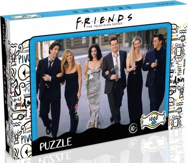 Puzzel 1000 stukjes Vrienden Banket