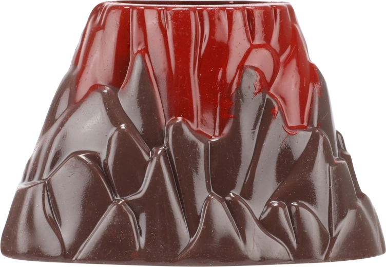 Duurzaam plastic vulkaanmodel