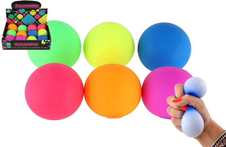 Antistress-knijpbal 7 cm - 1 stuk