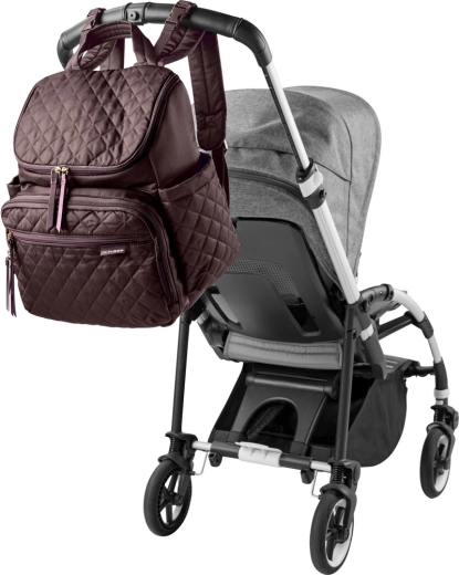 Comfort op de rug én aan de kinderwagen
