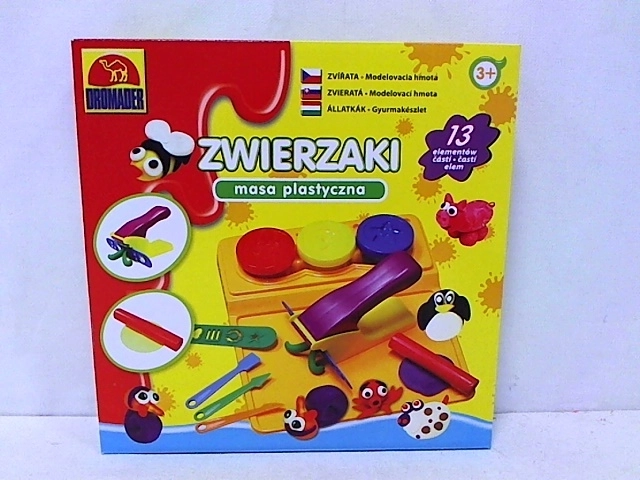 Boetseerklei met dieren