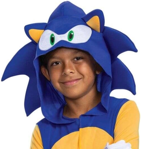 Authentieke capuchon met Sonic-look