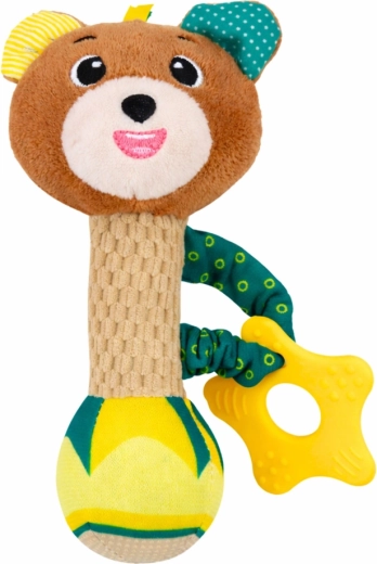 Zachte bijtring voor verlichting bij doorkomende tandjes