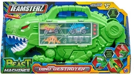 Teamsterz Beast Machines-dinosaurus met 4 accessoires