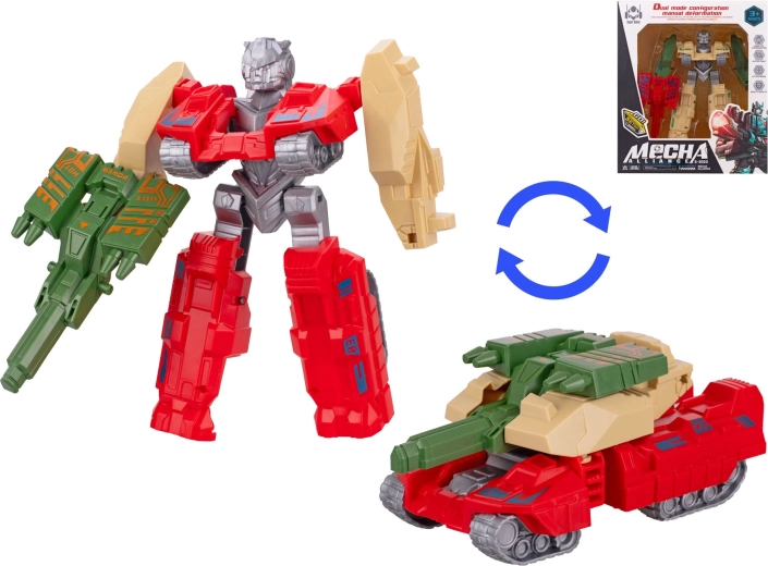 Transformerende tank/robot 16,5 cm