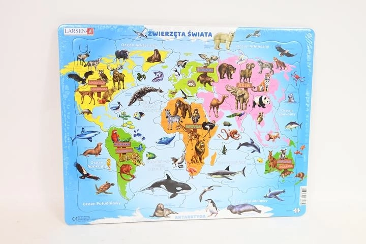 Larsen Dieren van de wereld – educatieve puzzel