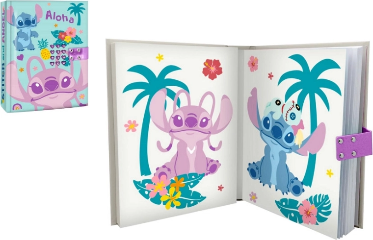 Dagboek met code Stitch - 1 stuk