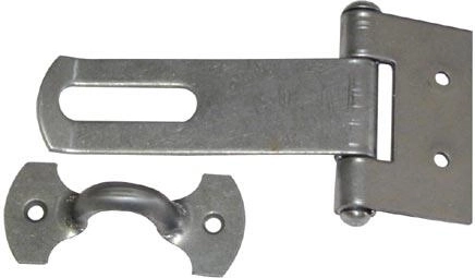 Scharnierende overval 150 mm verzinkt