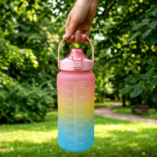 Lekvrije dop, drinktuit, rietje en handvat