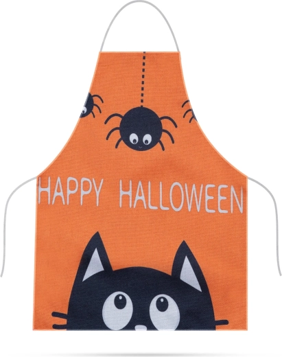 Halloween-schort voor kinderen van waterdicht canvas 44 × 35 cm