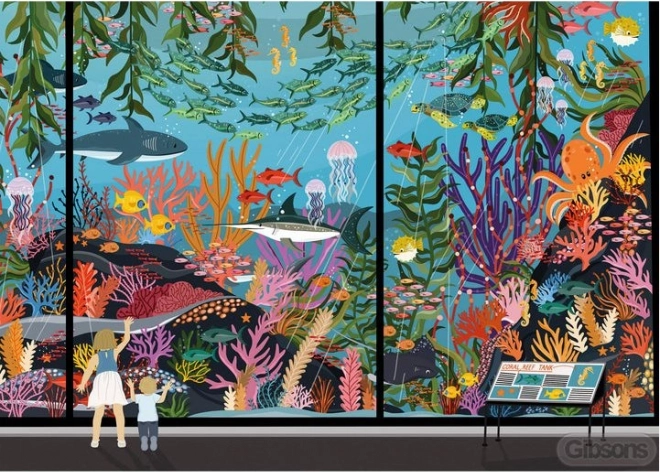 Puzzel Aquarium 1000 stukjes