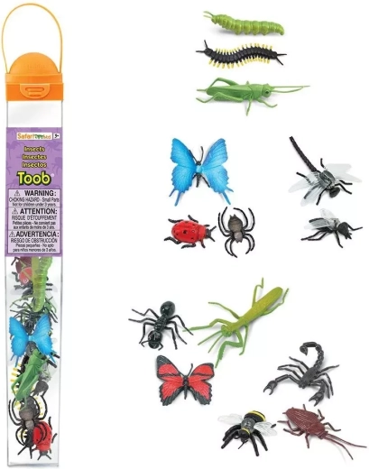 Safari Ltd. Toobs koker met insecten (14 figuren)