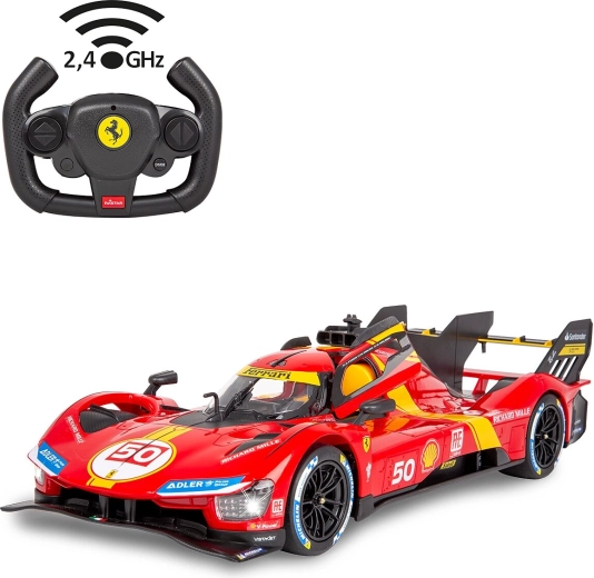 RC-auto Ferrari 499P op schaal 1:14, rood