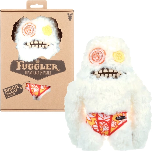 Fuggler Budgie Sasquoosh-geest pluchen knuffel 22 cm