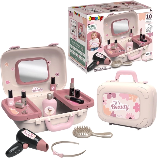 My Beauty cosmetische koffer met spiegel en accessoires