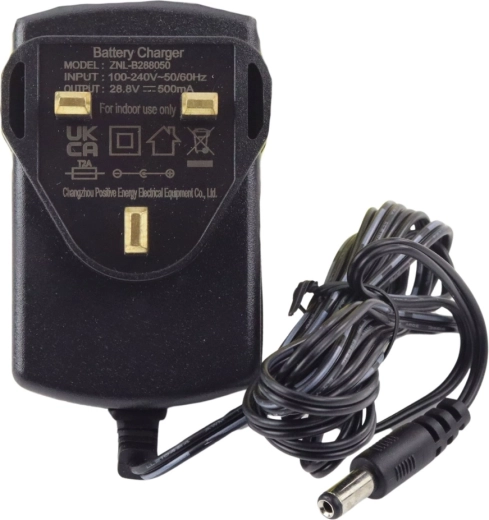 Stabiele voeding 28,8 V / 500 mA