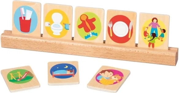 Goki set kaarten voor het dagritme