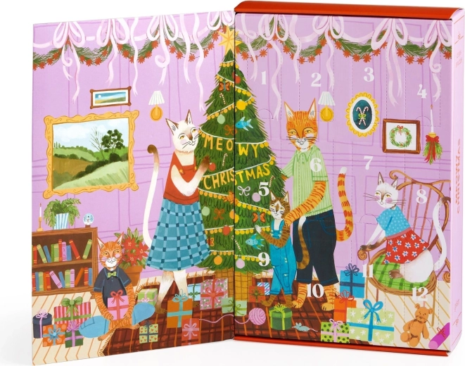 Opklapbaar boek met 12 vakjes