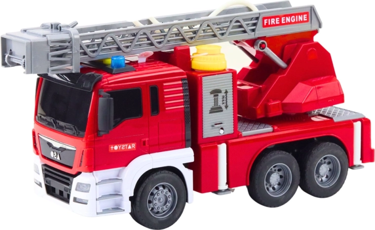 Uitschuifbare ladder en 360° draaibare giek