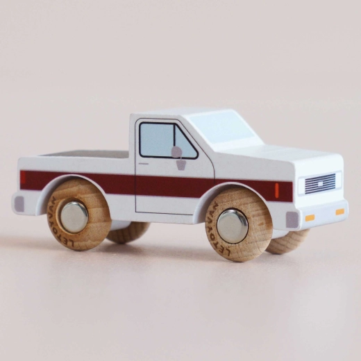 Le Toy Van houten autootje Charlie klassieke pick-up