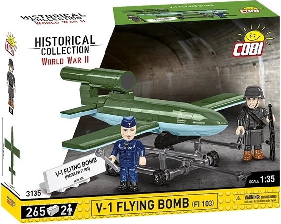 Cobi WWII V-1 vliegende bom FI 103 bouwset 1:35 (265 onderdelen)
