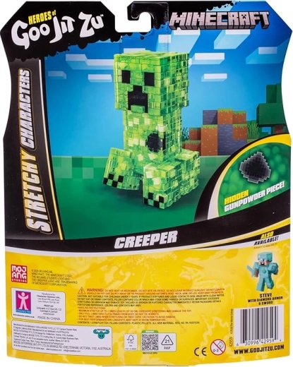 Uitrekbare Creeper tot drie keer zo groot